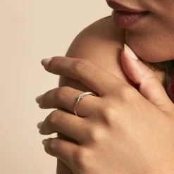 Bague Soukayna Or Bicolore Diamant