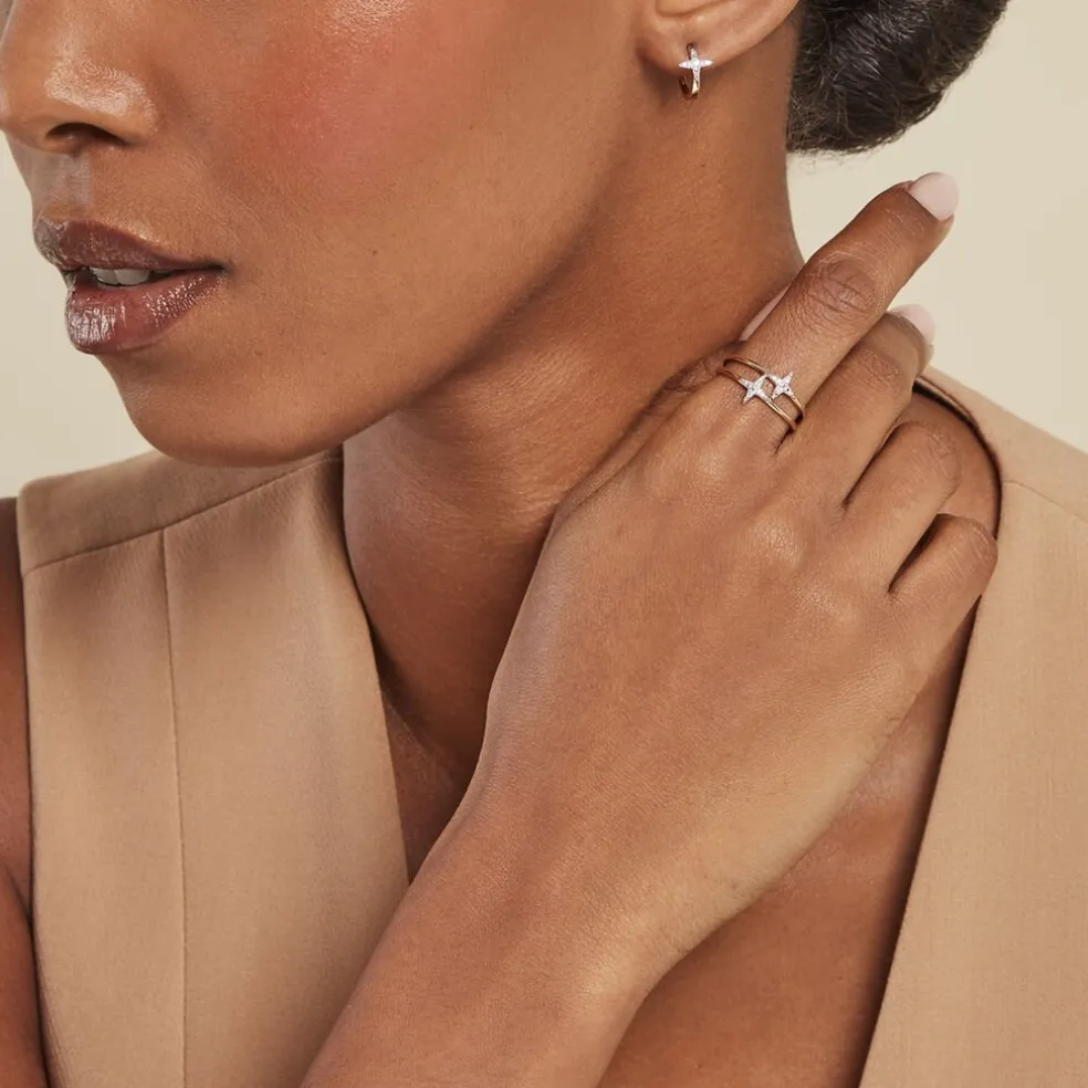 Bague Starlight Or Jaune Diamant