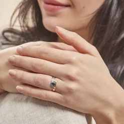 Bague Taila Or Jaune Saphir