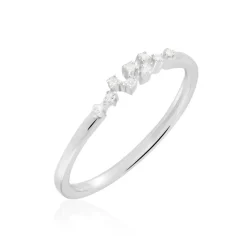 Bague Talna Or Blanc Diamant