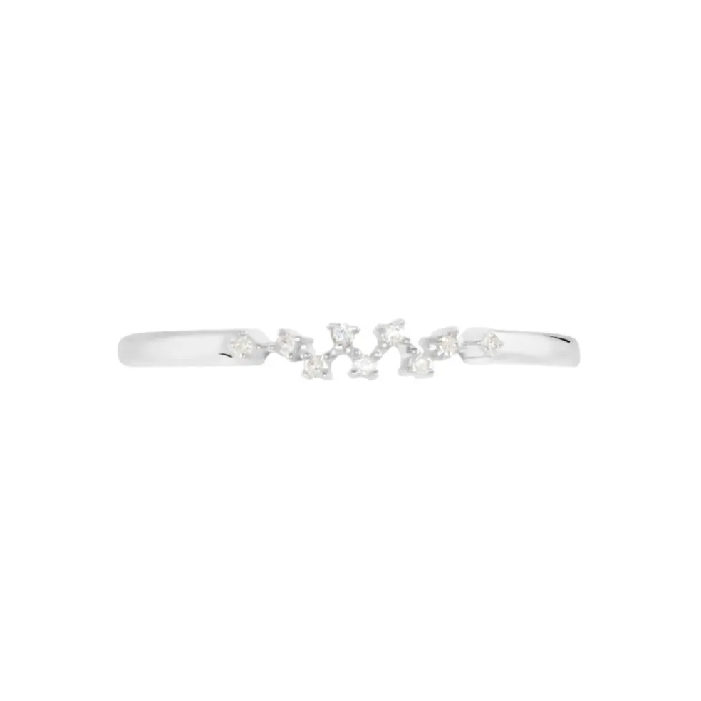 Bague Talna Or Blanc Diamant