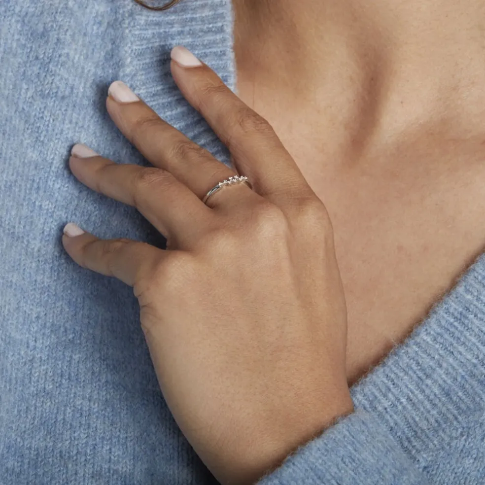 Bague Talna Or Blanc Diamant