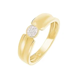 Bague Tamaya Or Jaune Diamant