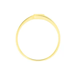 Bague Tamyra Serti Couteau Or Jaune Saphir