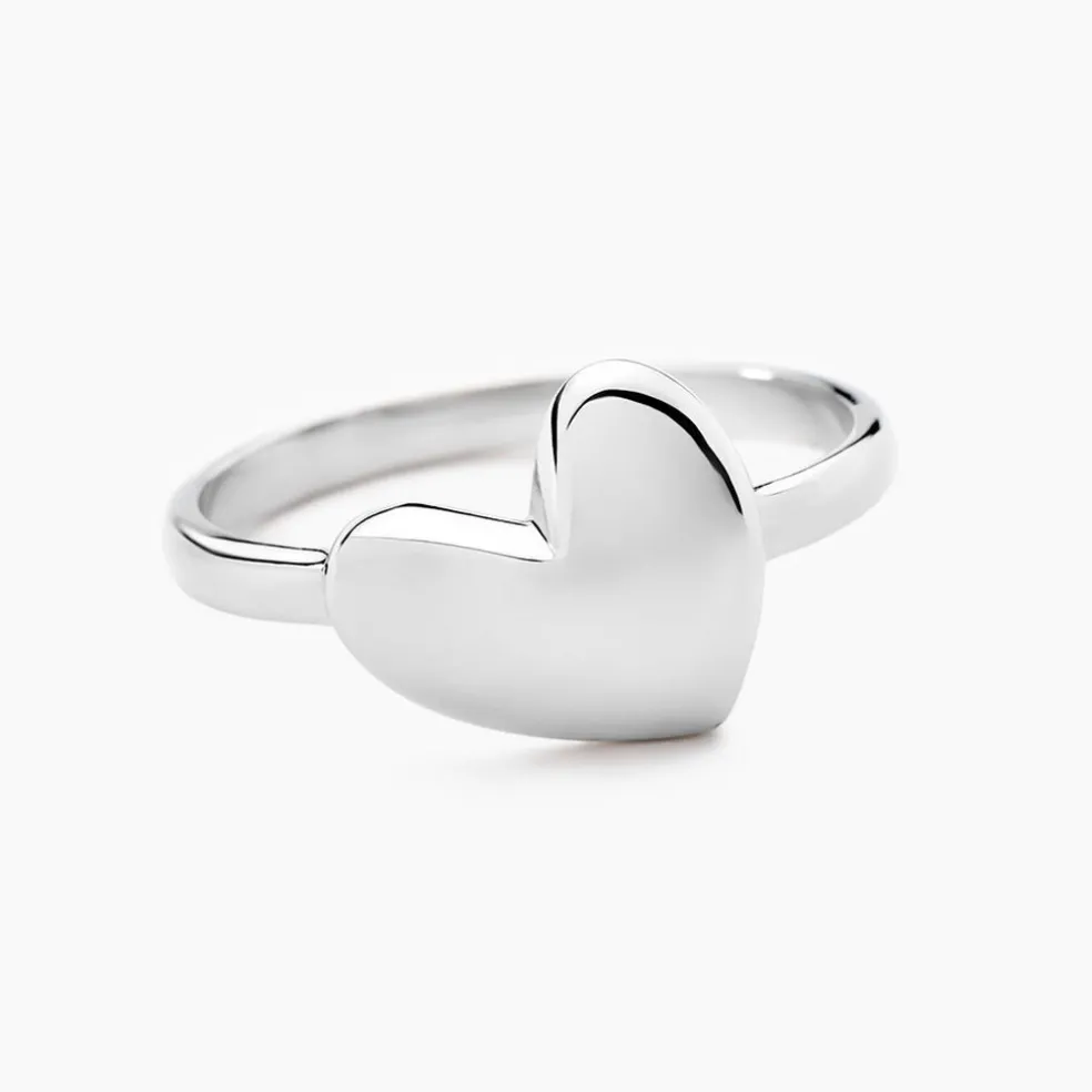 Bague Te Amo Argent Blanc