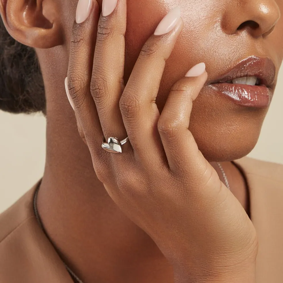 Bague Te Amo Argent Blanc