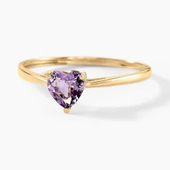 Bague Tender Love Or Jaune Améthyste
