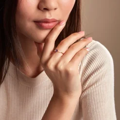 Bague Tender Love Or Jaune Améthyste