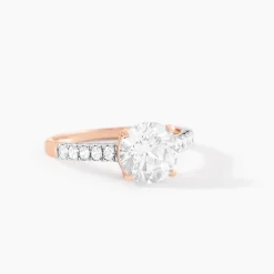 Bague Terese Or Rose Oxyde De Zirconium