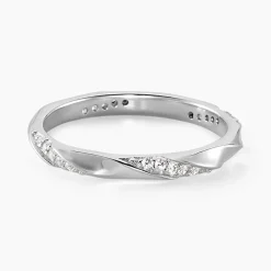 Bague Thara Argent Blanc Oxyde De Zirconium