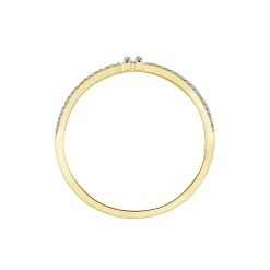 Bague Tharia Or Jaune Diamant