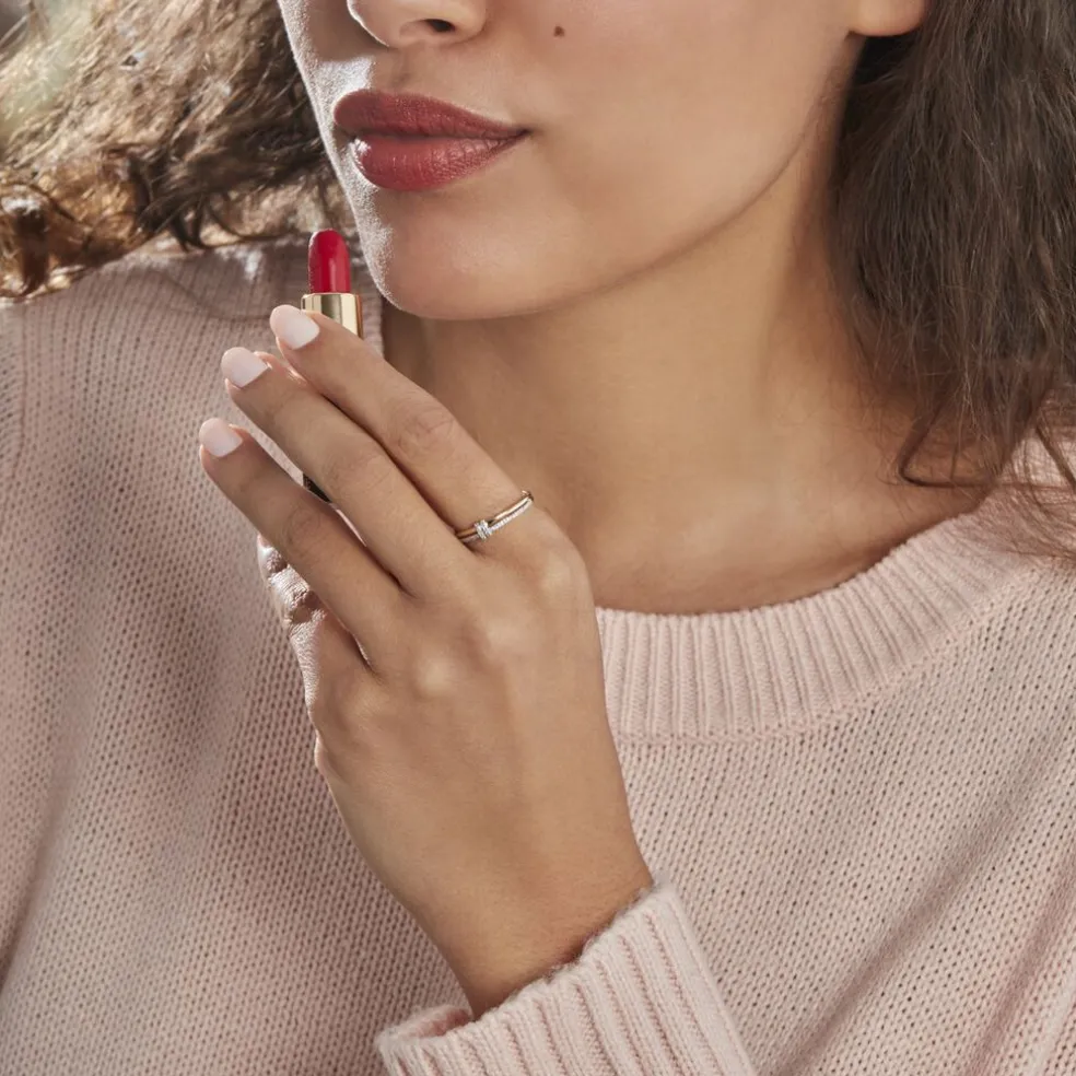 Bague Tharia Or Jaune Diamant