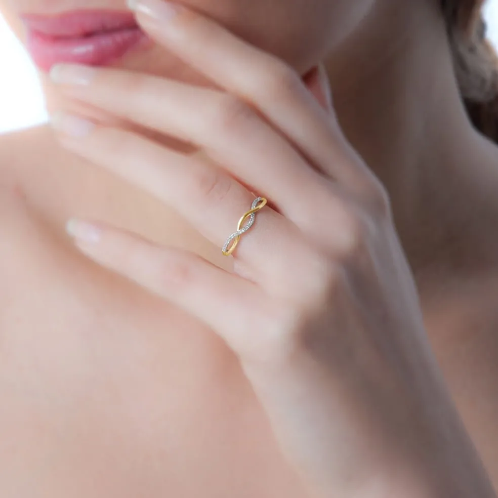Bague Tilly Or Jaune Diamant