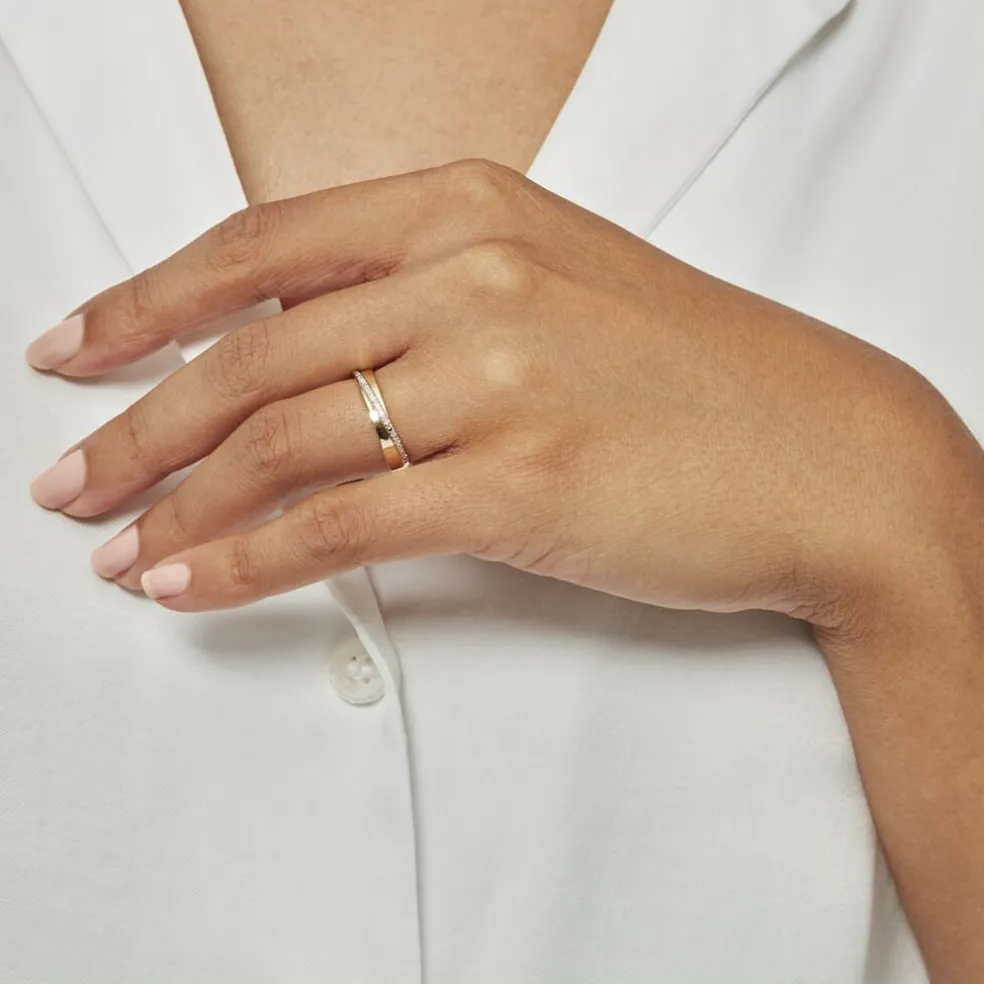 Bague Timira Or Jaune Diamant