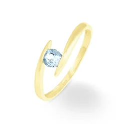 Bague Tiphaine Or Jaune Topaze