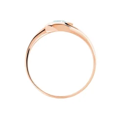 Bague Tiphaine Or Rose Topaze