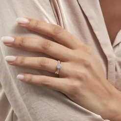 Bague Trick Or Jaune Amethyste Et Oxyde