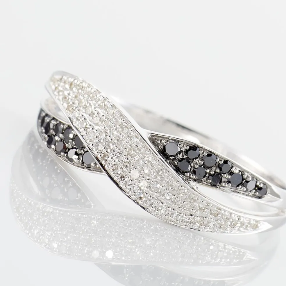 Bague Vahide Or Blanc Diamant