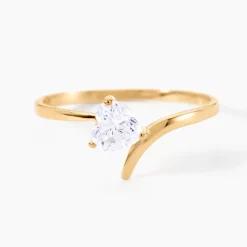 Bague Valeriana Or Jaune Oxyde De Zirconium