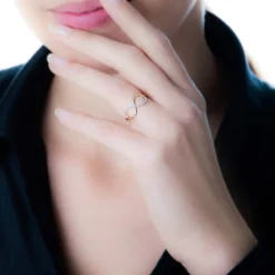 Bague Varina Or Blanc Diamant