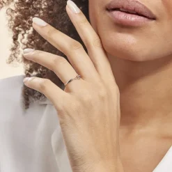 Bague Veroucha Or Blanc Amethyste