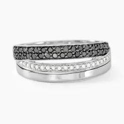 Bague Virginie Or Blanc Diamant