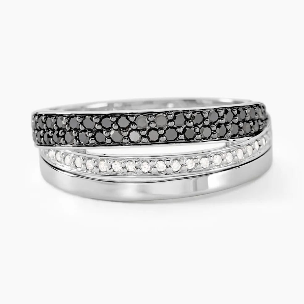 Bague Virginie Or Blanc Diamant