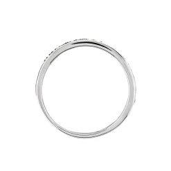 Bague Virginie Or Blanc Diamant