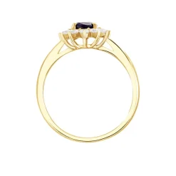 Bague Vladimir Or Jaune Saphir