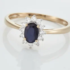 Bague Vladimir Or Jaune Saphir