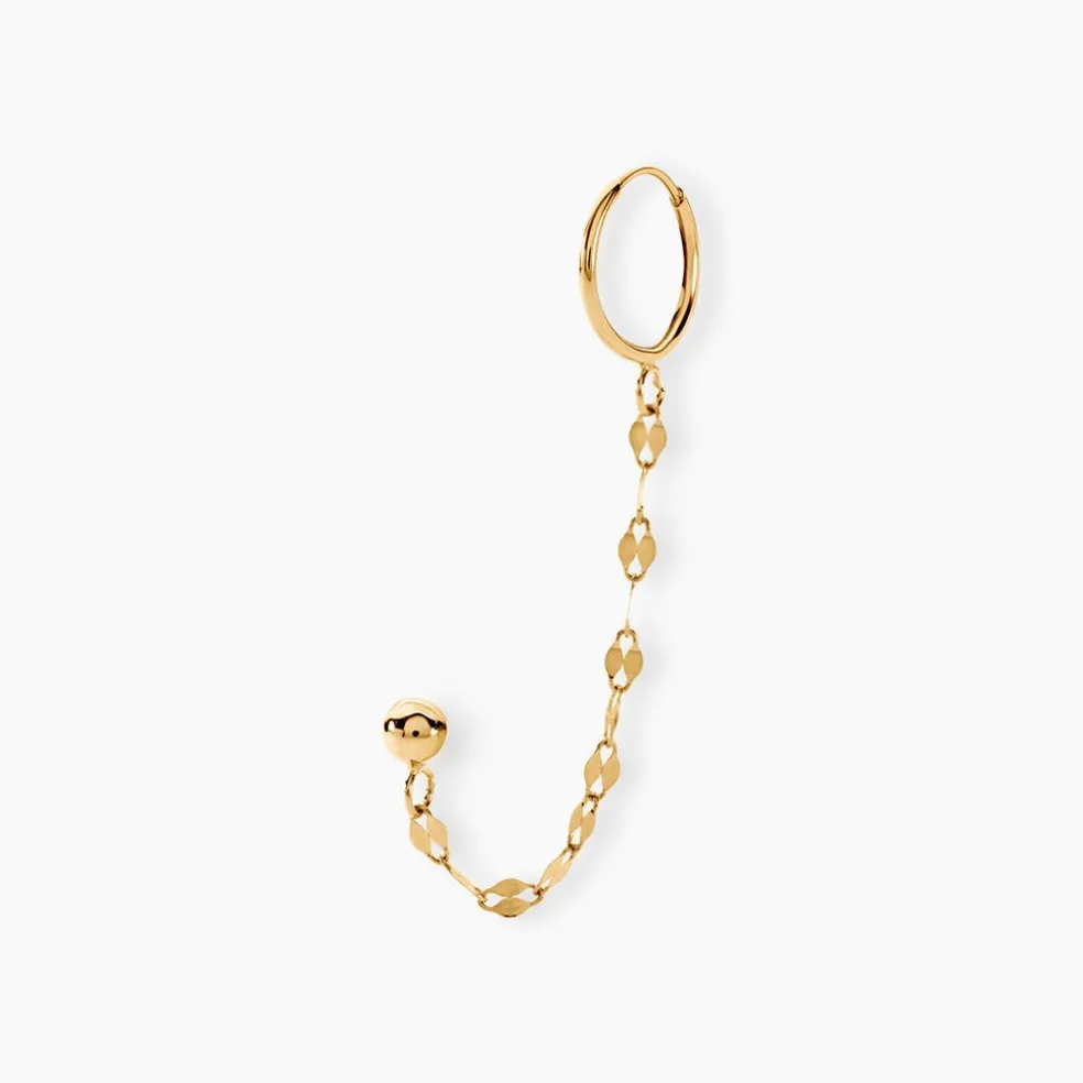 Bijou D'oreille Lumis Or Jaune