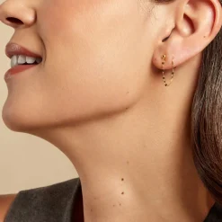 Bijou D'oreille Lumis Or Jaune