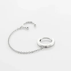 Bijou D'oreille Unitaire Argent Hathor