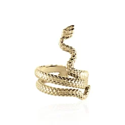 Bijou D'oreille Unitaire Silohe Plaqué Or Jaune