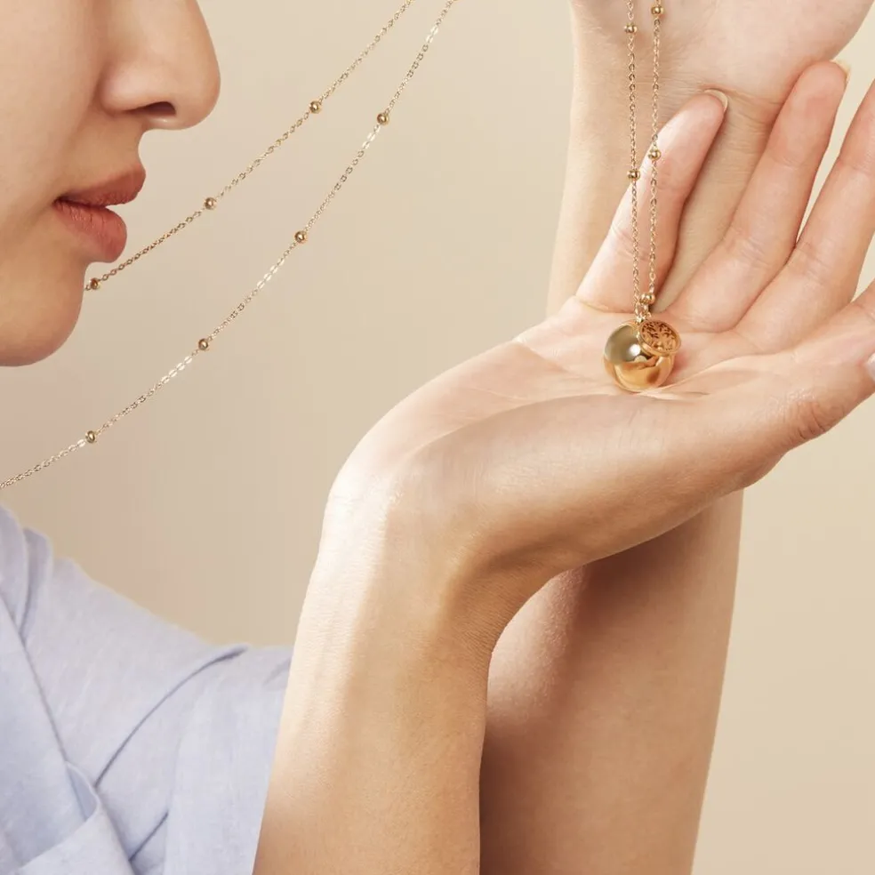 Bola De Grossesse Acier Doré My Bola