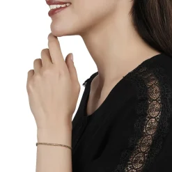 Boucles D'oreilles Pendantes Ainhoaa Or Blanc Diamant