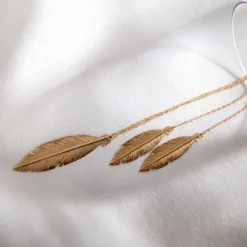 Boucles D'oreilles Pendantes Soline Or Jaune