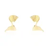 Boucles D'oreilles Pendantes Scarlett Acier Jaune