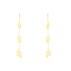 Boucles D'oreilles Pendantes Edinna Or Jaune