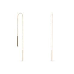 Boucles D'oreilles Pendantes Pink Or Rose