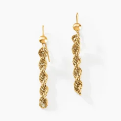 Boucles D'oreilles Pendantes Debbi Or Jaune