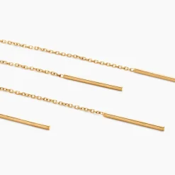 Boucles D'oreilles Pendantes Chloee Or Jaune