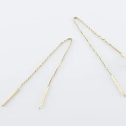 Boucles D'oreilles Pendantes Chloee Or Jaune