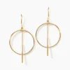 Boucles D'oreilles Pendantes Tila Or Jaune