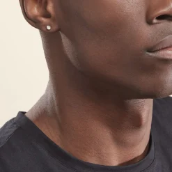 Boucles D'oreilles Puces Aphrodite Or Jaune Diamant