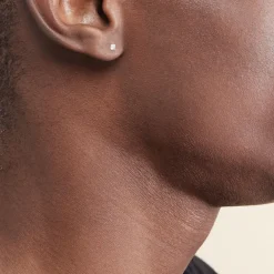 Boucles D'oreilles Puces Aphrodite Or Jaune Diamant