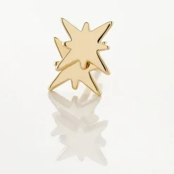 Boucles D'oreilles Puces Alisee Plaqué Or Jaune