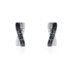 Boucles D'oreilles Puces Alric Or Blanc Diamant