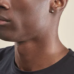 Boucles D'oreilles Puces Aphrodite Or Jaune Diamant