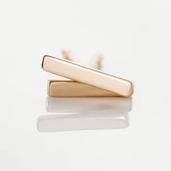 Boucles D'oreilles Puces Birati Argent Rose